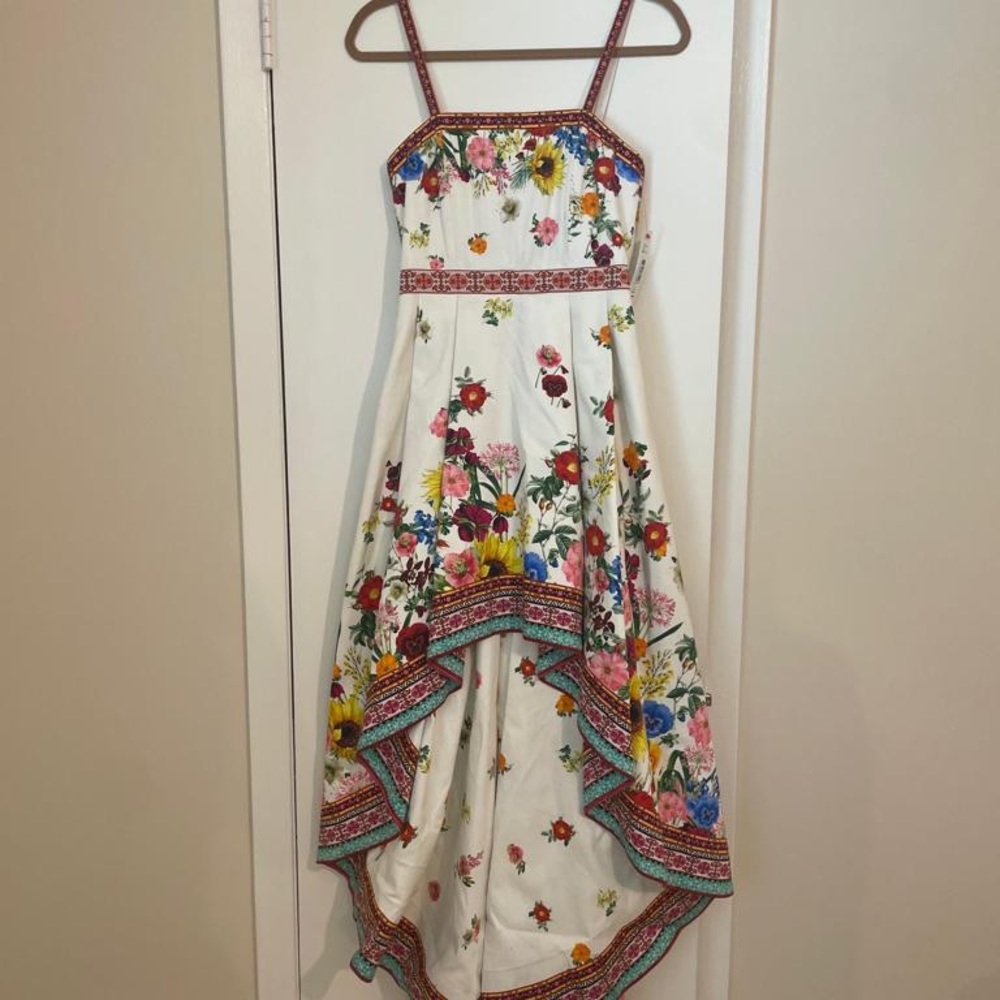 Alice + Olivia Florence High Low Gown - Picture 10 of 13